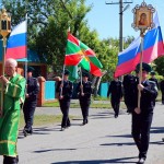 Крестный ход с пограничниками вдоль Государственной границы России и Казахстана