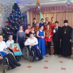 Епископ Филипп на Рождество Христово посетил детей-инвалидов в Ояшинском доме-интернате (видео)