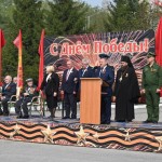 Епископ Филипп принял участие в торжественном митинге посвященном Дню Победы в г. Карасуке (видео)