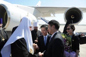Начался визит Святейшего Патриарха Кирилла в Китай (видео)