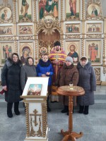 Божественная литургия в селе Мироновке