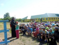 Епископ Филипп посетил детские лагеря Карасукской епархии
