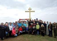Защита села – поклонный  крест (видео)