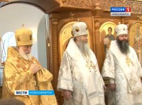 Новосибирск с официальным визитом впервые посетил Патриарший экзарх всея Беларуси Павел (видео)