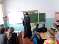 Визит в школу с. Савкино Баганского района