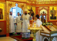 Архиерейская  литургия в  Иоанно-Предтеченском мужском монастыре г. Новосибирска (видео)