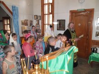 День Святого Духа в храме «Неопалимая купина» р. п. Ордынского