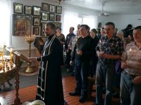 Соборование в краснозерском храме