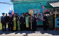 В Карасукской епархии  прошёл  крестный ход вдоль государственной границы России и Казахстана (видео)