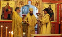Архиерейское служение в Иоанно-Предтеченском мужском монастыре г. Новосибирска (видео)