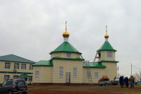Освящение храма во имя мч. Иоанна Воина в  с. Ивановке Баганского района