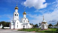 Архиерейская литургия в Иоанно-Предтеченском мужском монастыре г. Новосибирска