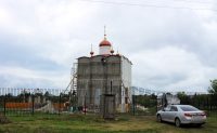Завершается строительство нового храма  с. Кирзы Ордынского района