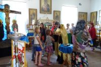 Молебен на начало нового учебного года в  Никольском храме р. п. Ордынского