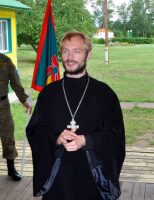 Епископ Филипп поздравил секретаря Карасукской епархии  иерея Антония  с рождением сына