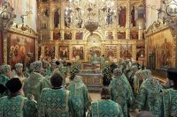 Епископ Филипп принял участие в торжествах в Троице-Сергиевой Лавре по случаю 220-летия со дня рождения святителя Иннокентия (Вениаминова) и 40-летия его канонизации