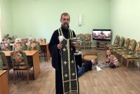 Освящение детского корпуса в санатории «Краснозерский»