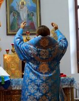 Архиерейская Литургия в Иоанно-Предтеченском мужском монастыре г. Новосибирска (видео)