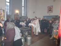 Празднование Крещения Господня в соборе р. п. Ордынского
