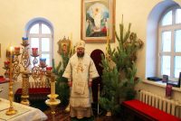 Итоги 2017 года и рождественский сочельник в Кафедральном соборе г. Карасука (видео)