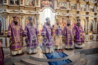 Шесть архиереев  посетили Карасукскую и Ордынскую  епархию (видео)