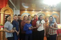 Школьники из с. Казанак посетили храм во имя  прп. Сергия Радонежского р.п. Краснозерское