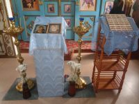Божественная литургия в день празднования Владимирской иконе Божией Матери в Ордынске