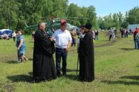 Епископ Филипп посетил  II Межрайонный фестиваль  «Казачий хутор» в г. Карасуке