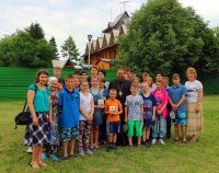 Открытие православного детского лагеря во имя Архистратига Михаила в Карасукской епархии