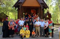 В Краснозерском санатория отметили престольный праздник (видео)