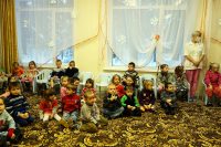 Дети в туберкулезном санатории встретили Рождество Христово