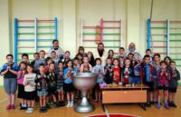 Епископ Филипп совершил крещение детей в Ордынской школе-интернате (видео)