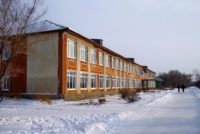 Беседа с учениками в Новорешетовской школе