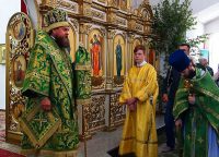 День Святой Троицы в Кафедральном соборе г. Карасука (видео)