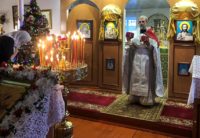 Празднование Рождества Христова в приходе во имя прп. Сергия Радонежского  р. п. Краснозерское