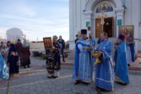 День памяти священномучеников Николая и Иннокентия, пресвитеров Новосибирских, в р. п. Ордынское (видео)