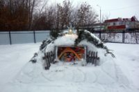 Архиерейская Литургия в Троицком собре р. п. Ордынское в день памяти прп. Серафима Саровского (видео)