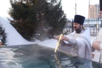 Архиерейская Литургия в Кафедральном соборе г. Карасука в день празднования Крещения Господня (видео)