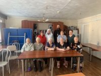 Посещение Карасукского специализированного дома для одиноких престарелых
