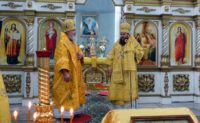 12-летие Архиерейской хиротонии епископа Филиппа в Троицком соборе р. п. Ордынское