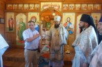 Освящение нового храма в честь Святой Живоначальной Троицы села Решеты Кочковского района (видео)