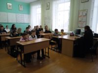 Епископ Филипп в школе с. Белого Карасукского района провел урок о главном.