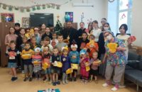 Епископ Филипп посетил детей детского туберкулезного санатория в праздник Рождества Христова.