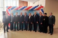 Новосибирская область, епископ Филипп принял участие в торжественном собрании представителей трудовых коллективов и организаций Карасукского муниципального округа