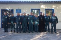 Беседа со служащими «Пожарно-спасательной части № 59» в Купинском районе