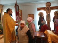 Богослужения в приходах Доволенского района