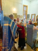 Праздник Введения во храм Пресвятой  Богородицы в ордынском храме «Неопалимая Купина»