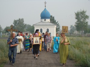 Празднование Дня Крещения Руси в с.Баган