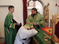 Праздник преподобного Сергия Радонежского в Кафедральном соборе г. Карасука (видео)