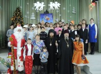 Епископ Филипп на Рождество Христово у детей-сирот
